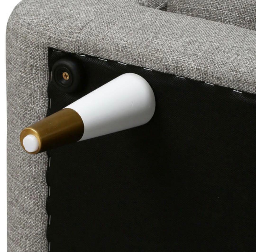 【Francfranc】アマートソファ グレー［W1320］2人掛けソファ