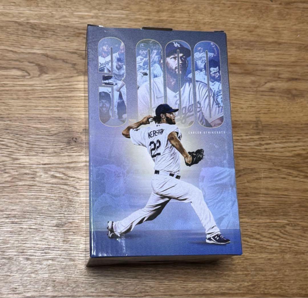 カーショー　ボブルヘッド　3000奪三振 来場者限定　スタジアム配布　新品