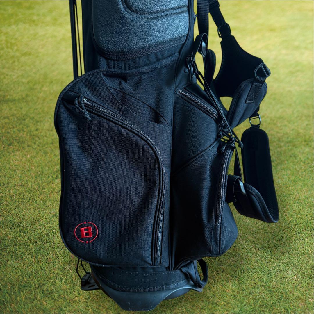 ブリーフィング　キャディバッグ　CR-4 黒　ショルダー　スタンド式　軽量