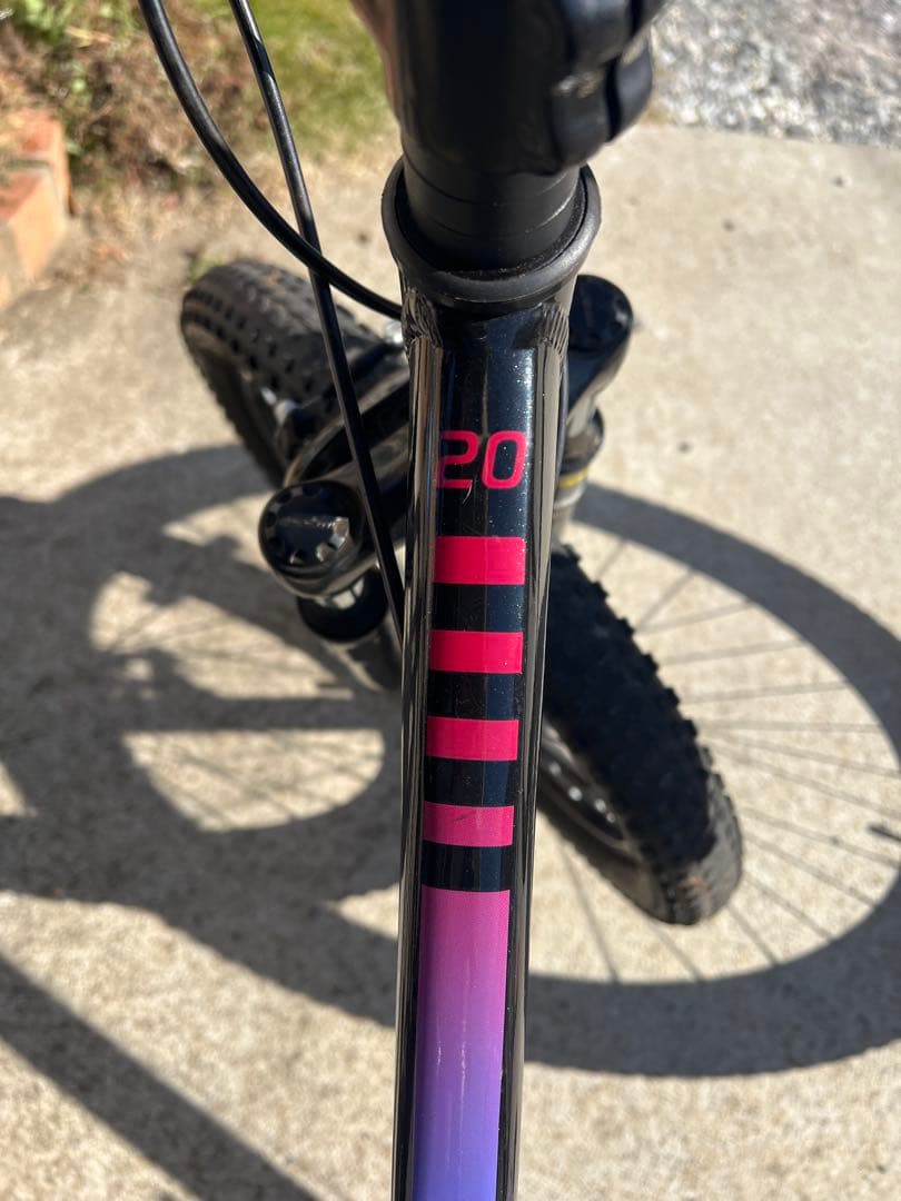 茨城県内手渡し限定トレック20インチ マウンテンバイク キッズ7速ギア