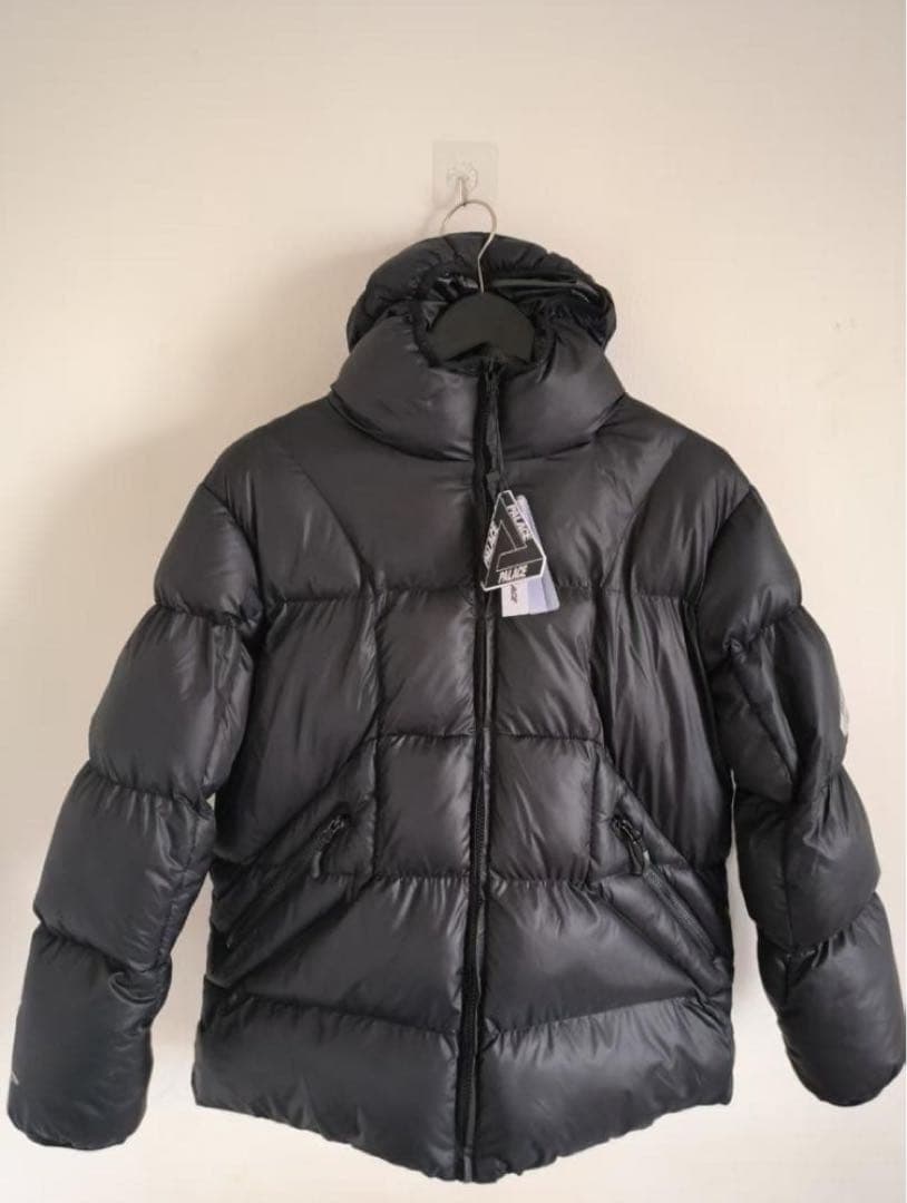 PALACE BALACLAVA PUFFAダウンジャケット ブラック防寒S Ⅴ