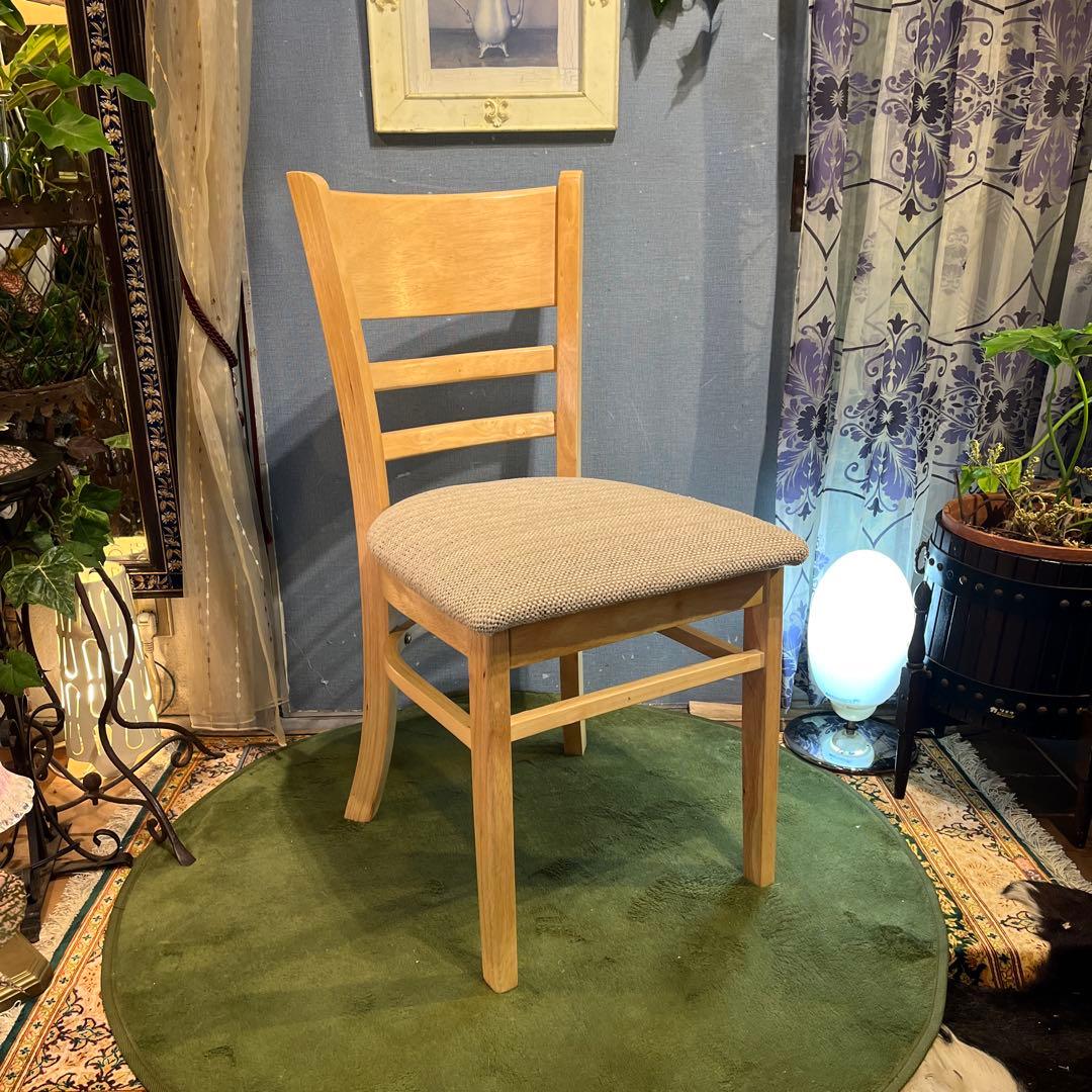 Sale L０　２脚セット　ナチュラルウッド　　ブークレ　ダイニングチェア