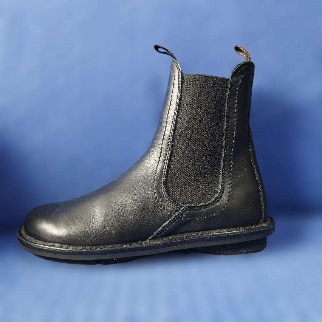 極美品■トリッペン■サイドゴアブーツ✨CHELSEA 牛革 ブラック黒