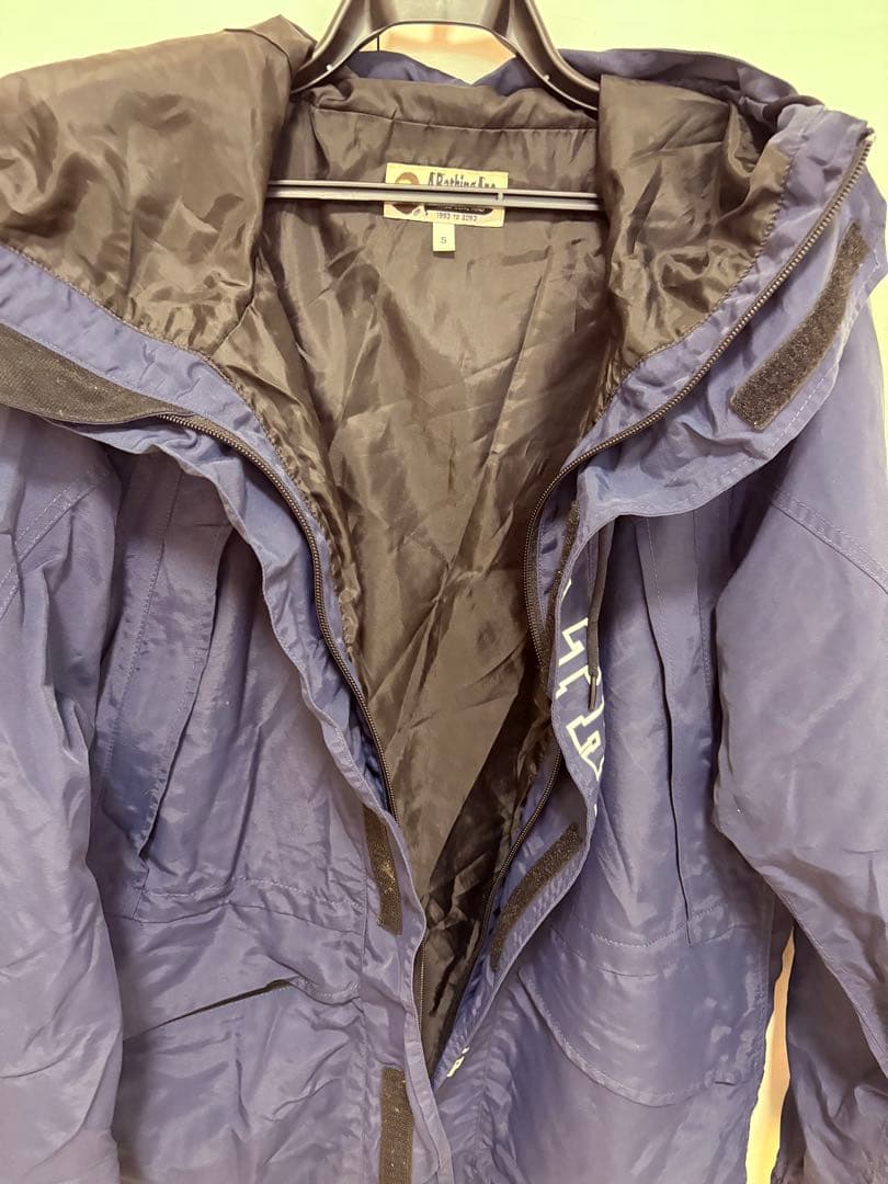 A BATHING APE ネイビー ナイロンジャケット