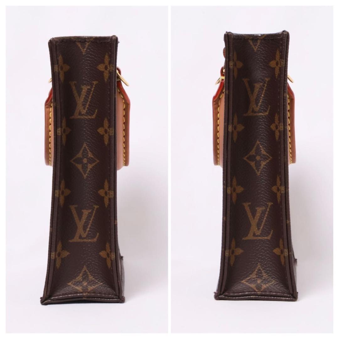 【超極美品】ルイヴィトン　プティットサックプラ　モノグラム　2way