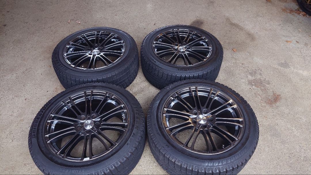  スタッドレス RFT バリ溝 送料込み　ホイールセット