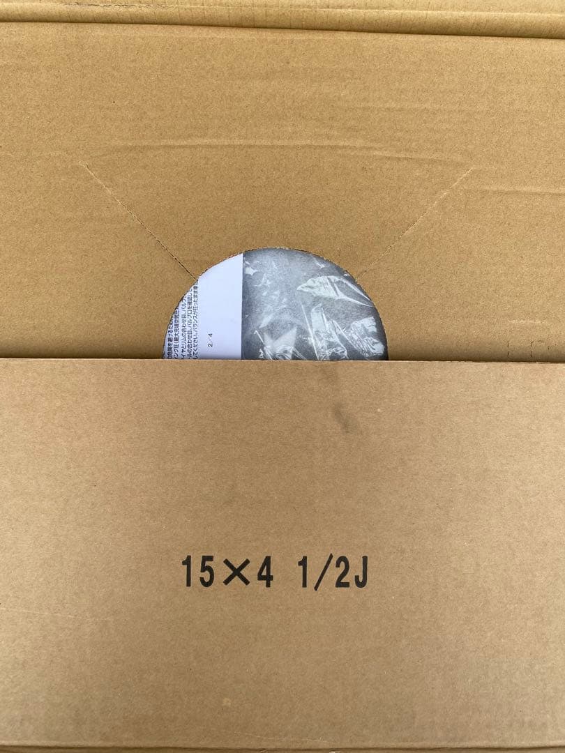 ダイハツ　タフト新車外しダークグレー アルミホ4本セット