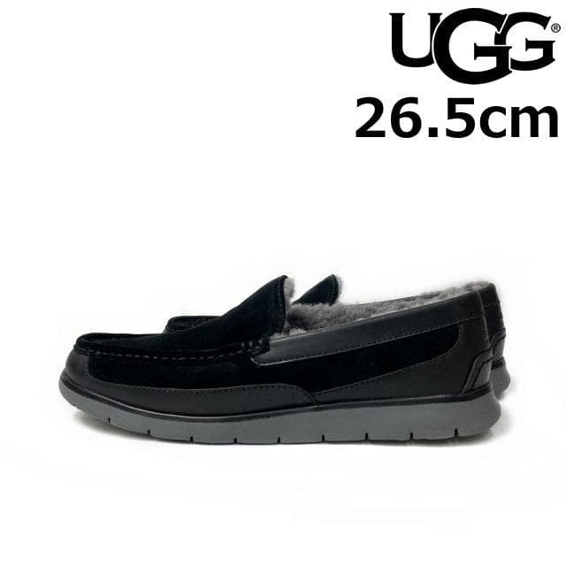 【即購入不可】UGG アグ US購入 モカシン(26.5cm)黒 201030