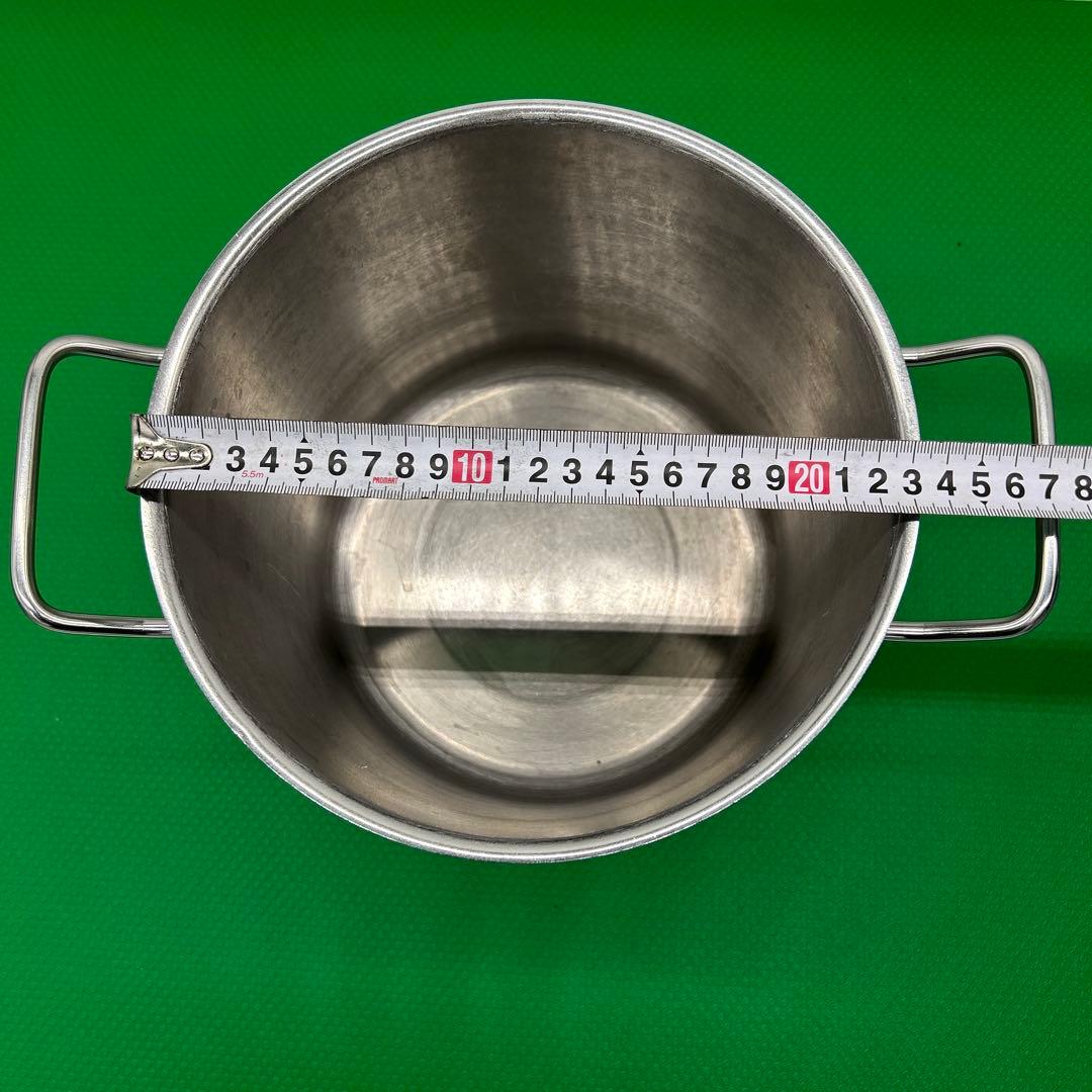 寸胴鍋 キッチンポット　ステンレススチール　33cm 23㎝　業務用