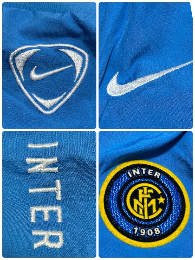 00s 希少 セットアップ NIKE インテル アンセム ジャケット パンツ M