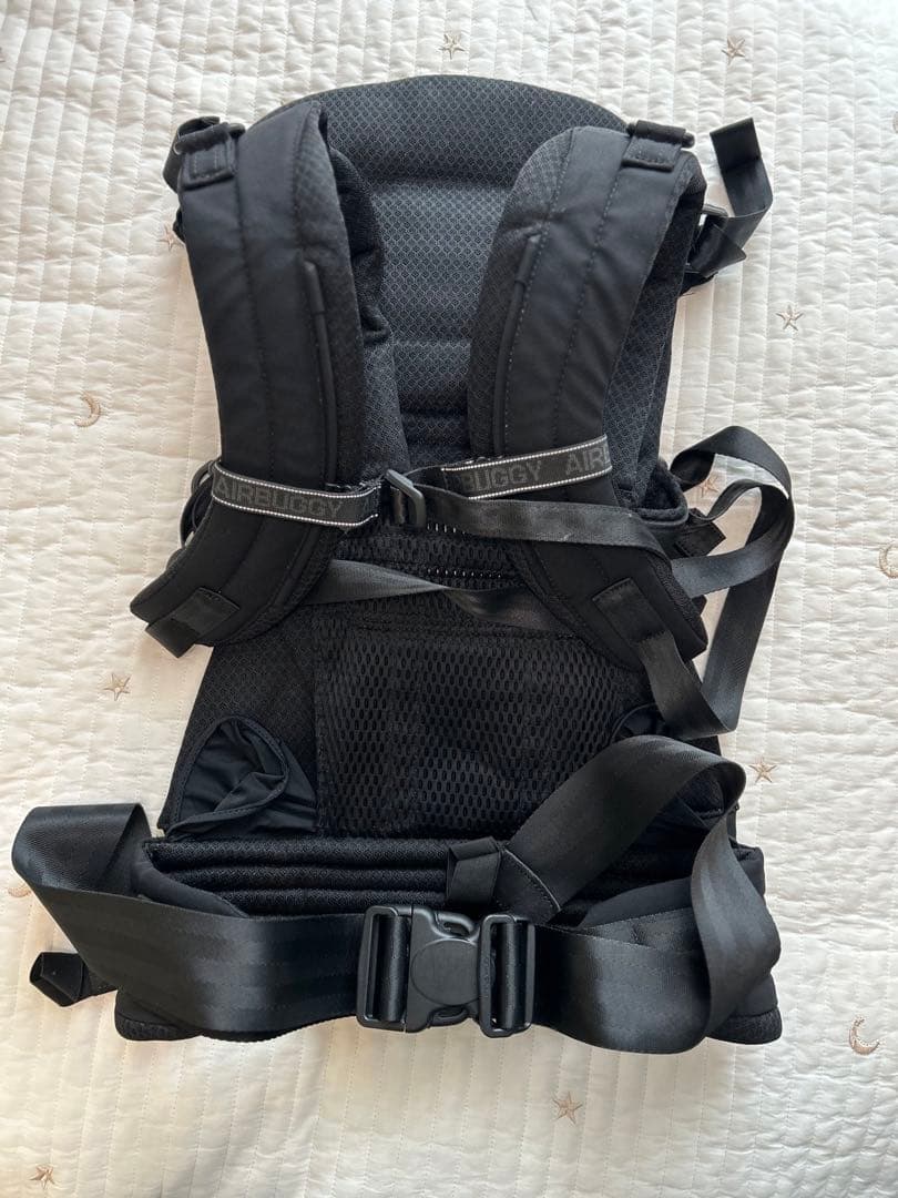 【美品】エアバギー　抱っこ紐　箱、説明書付