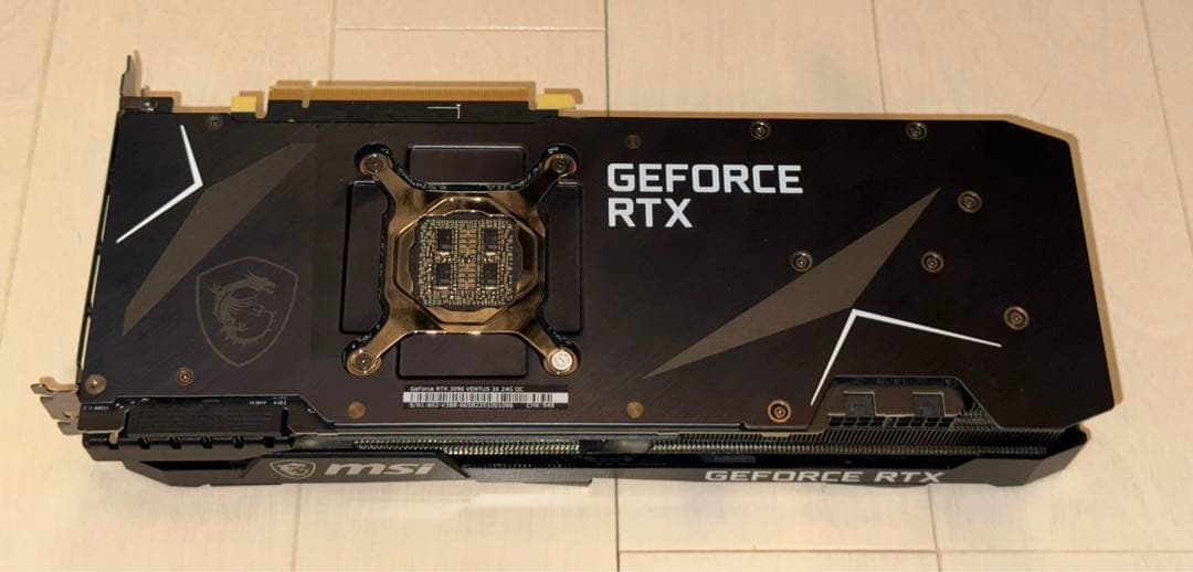 MSI RTX 3090 VENTUS 3X 24G OC グラフィックボード