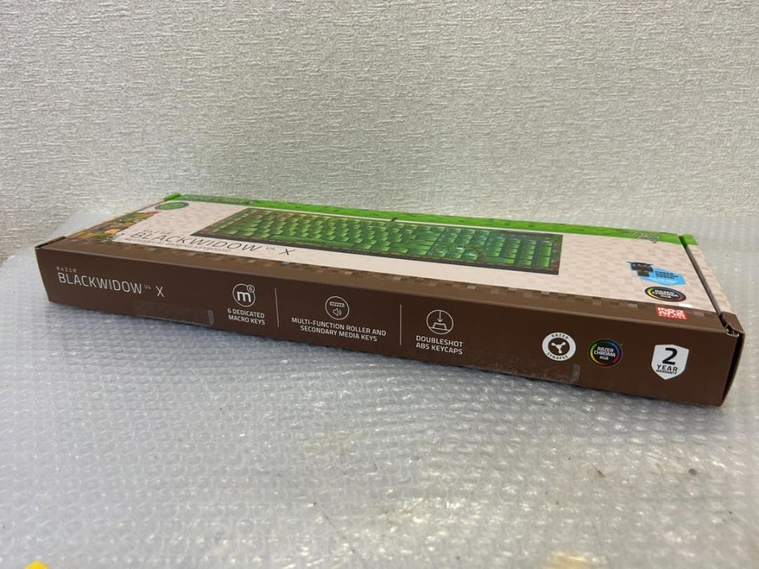 キーボード Razer BlackWidow V4 X Minecraft Edition