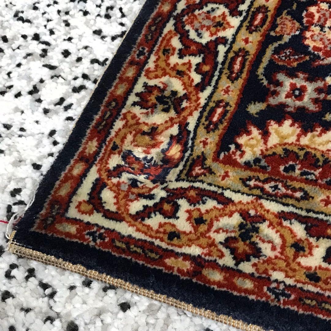 《送料込》ペルシャ絨毯様　クラシック　ランナーラグ　ラグ　レトロ