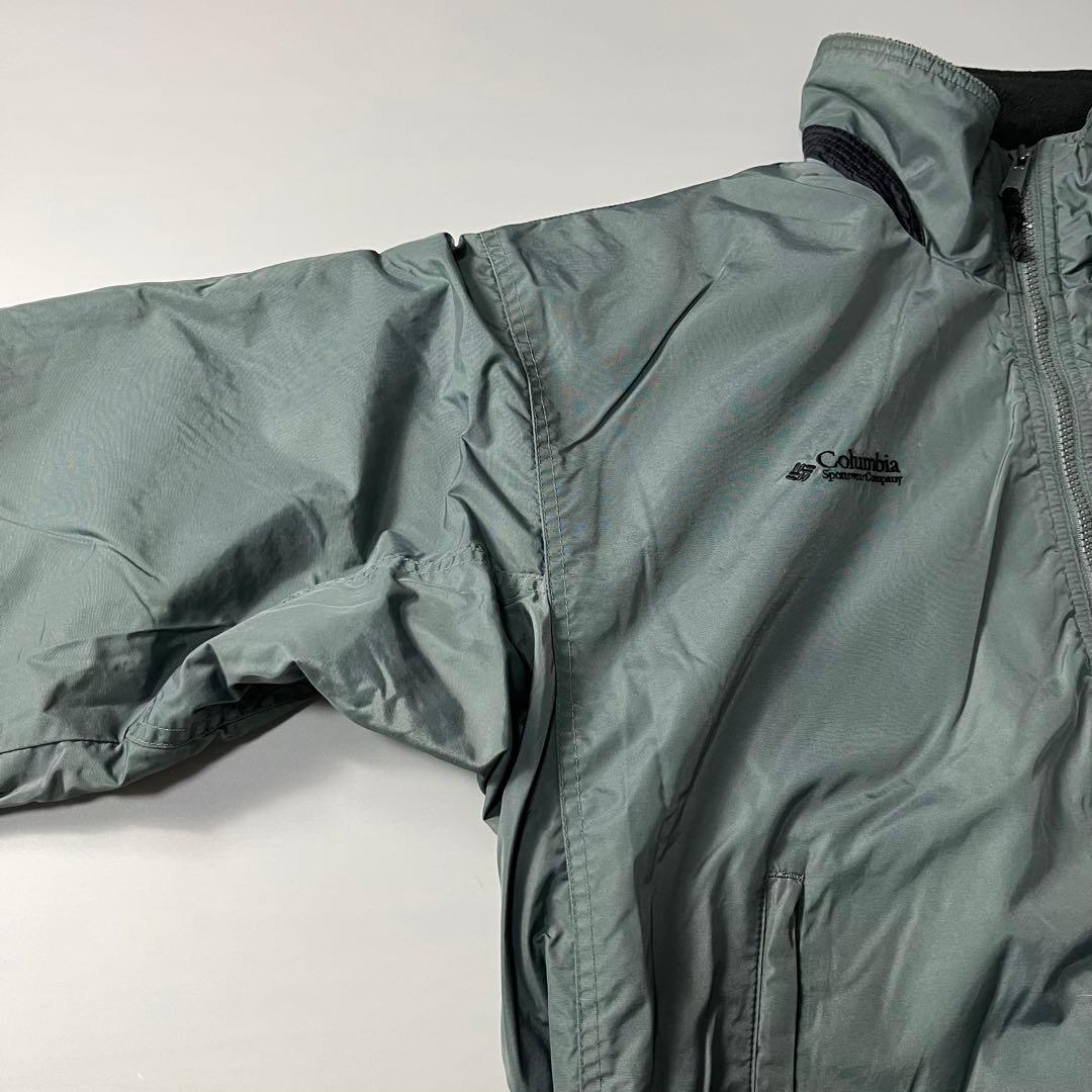 90s〜00s コロンビア Columbiaナイロンブルゾン M セージグリーン