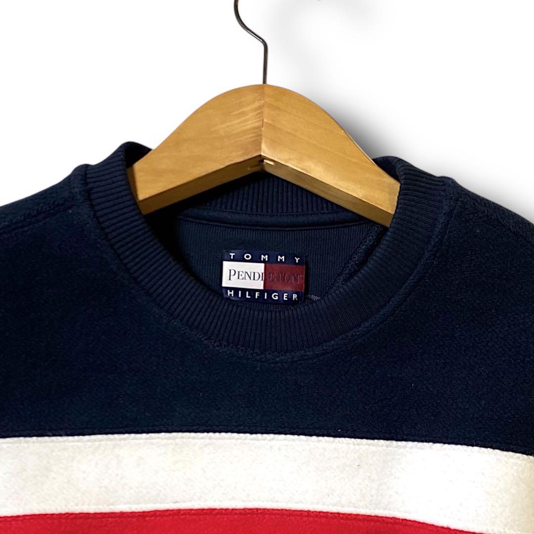 定価74800円 トミーヒルフィガー ペンドルトン ボーダー スウェット M