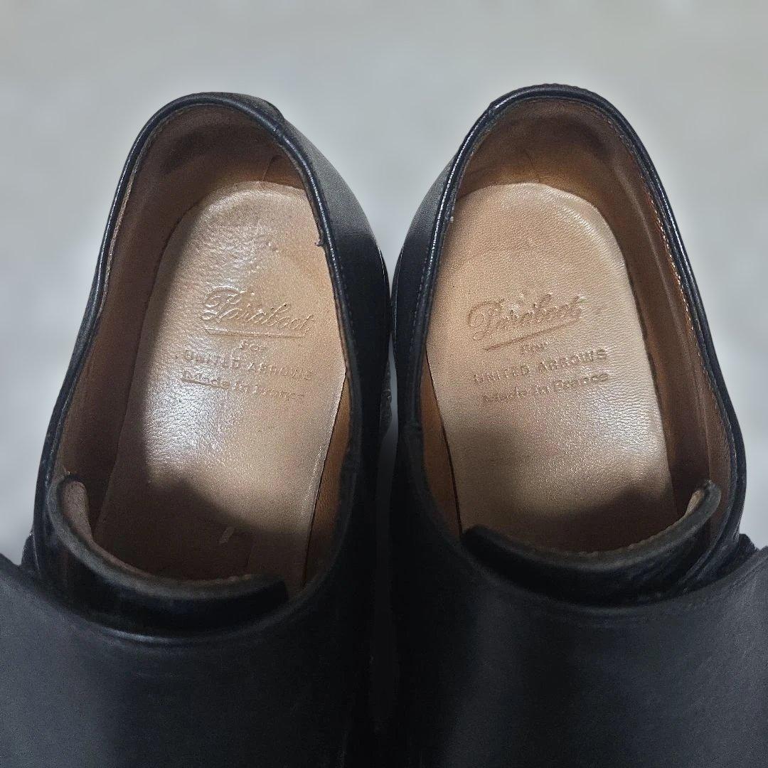 Paraboot UA別注 Vienne ベルクロ プレーントゥ uk6.5