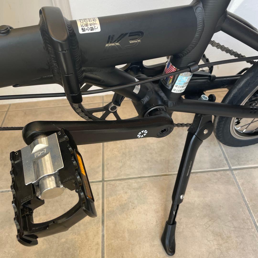 フル装備 ダホン DAHON K3 14インチ マットブラック