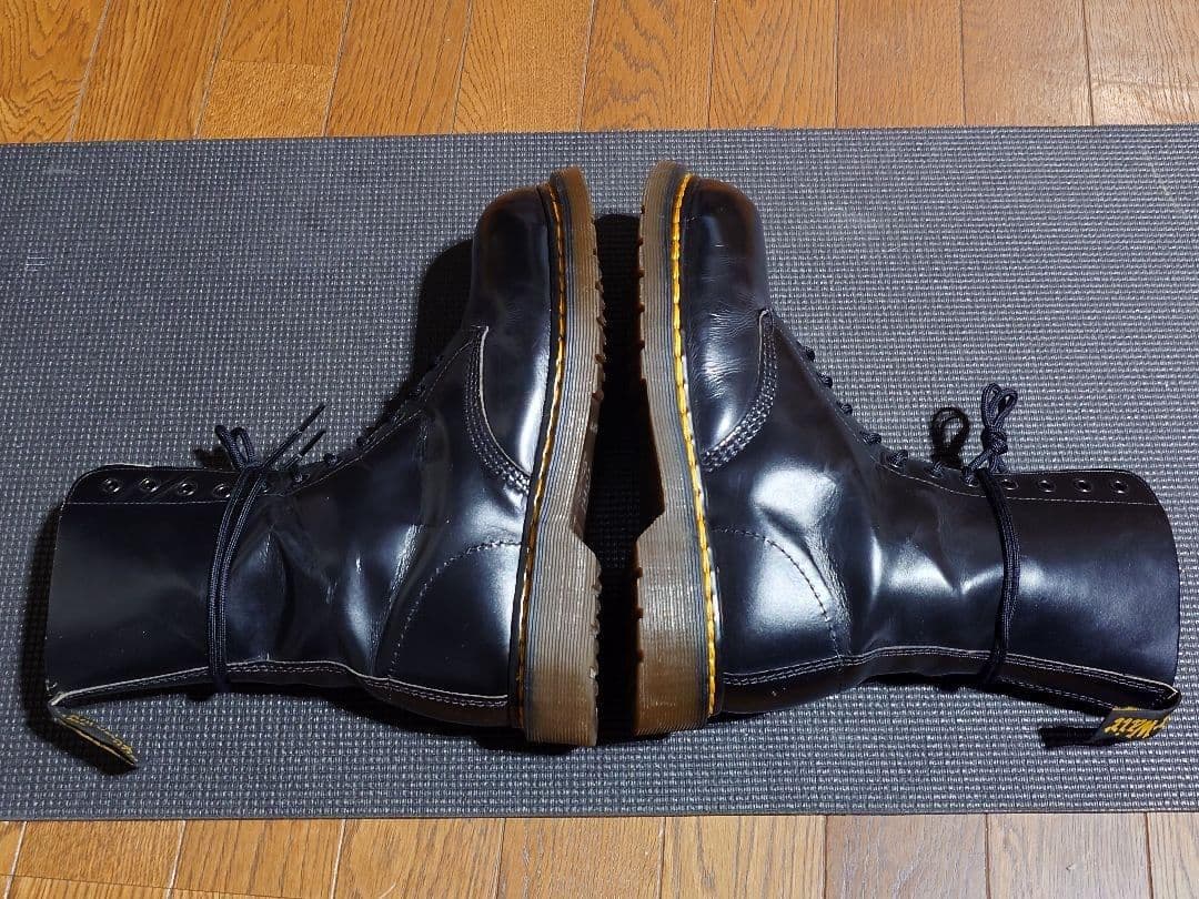 ドクターマーチン スチールトゥ uk8 イングランド 英国製 11ホールブーツ