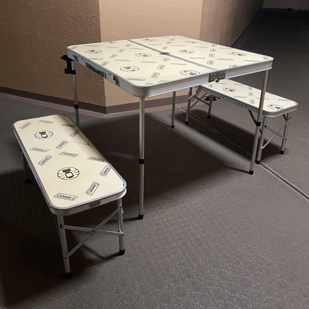 Coleman 2Way Picnic Table テーブルチェアセット