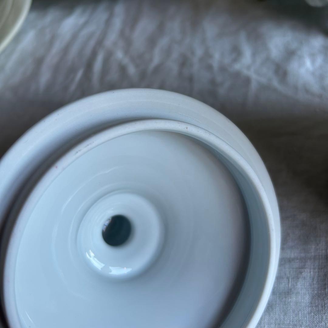 フランスアンティーク　リモージュ ファーマシーポット 蓋付 薬壺 高さ24㎝