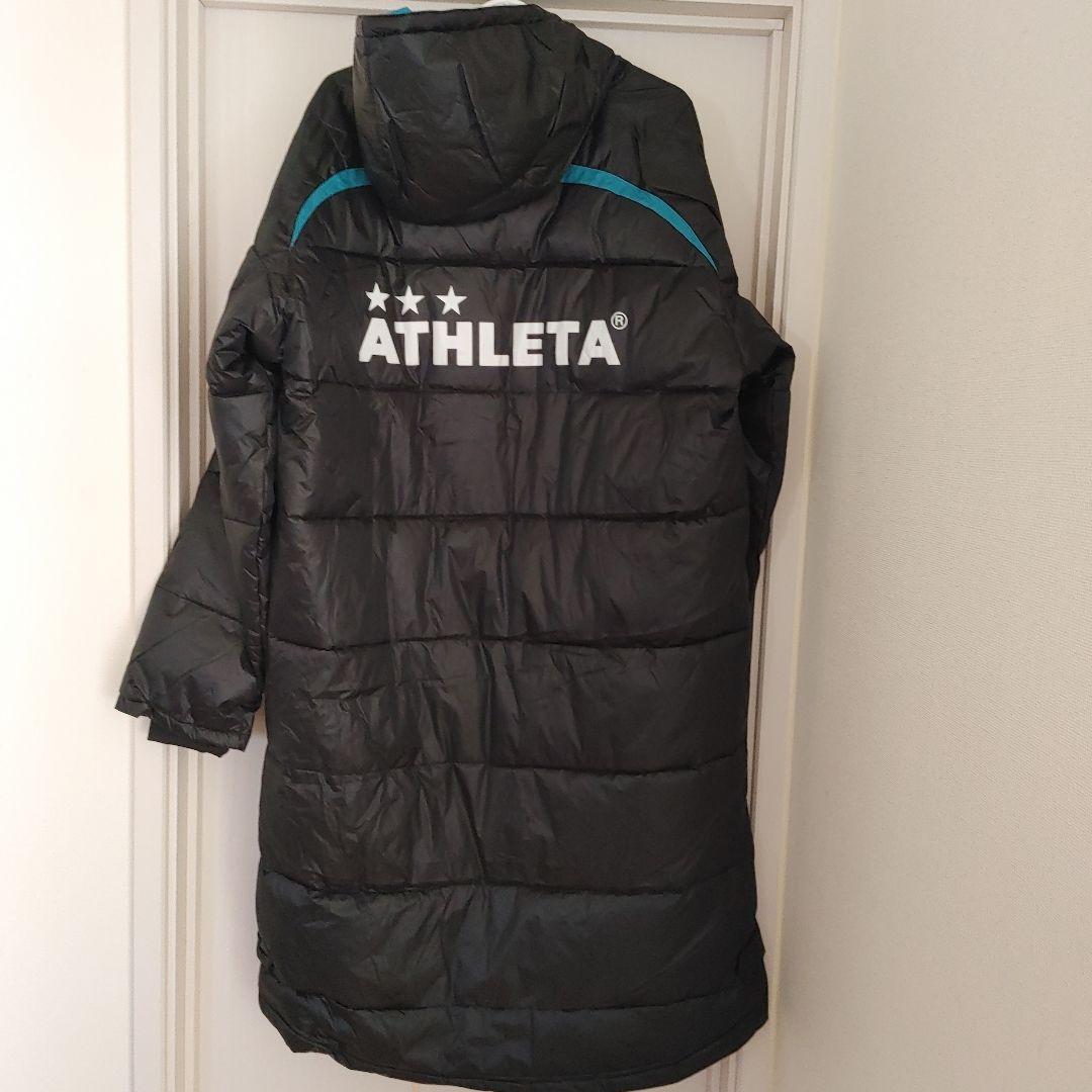 アビスパ福岡ATHLETA ベンチコート ブラック F