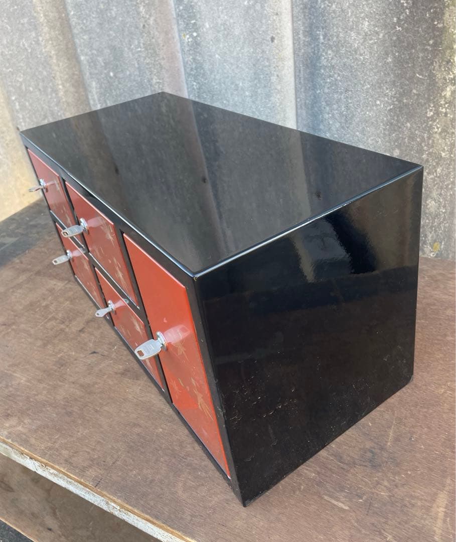 ビンテージ/スチール製/貴重品ロッカー/スチールロッカー/金庫/鍵付き/店舗什器