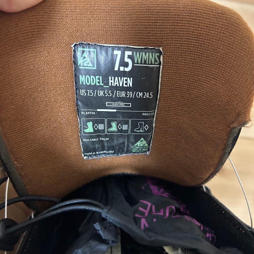 K2 ダブルBOA スノーボードブーツ ブラウン