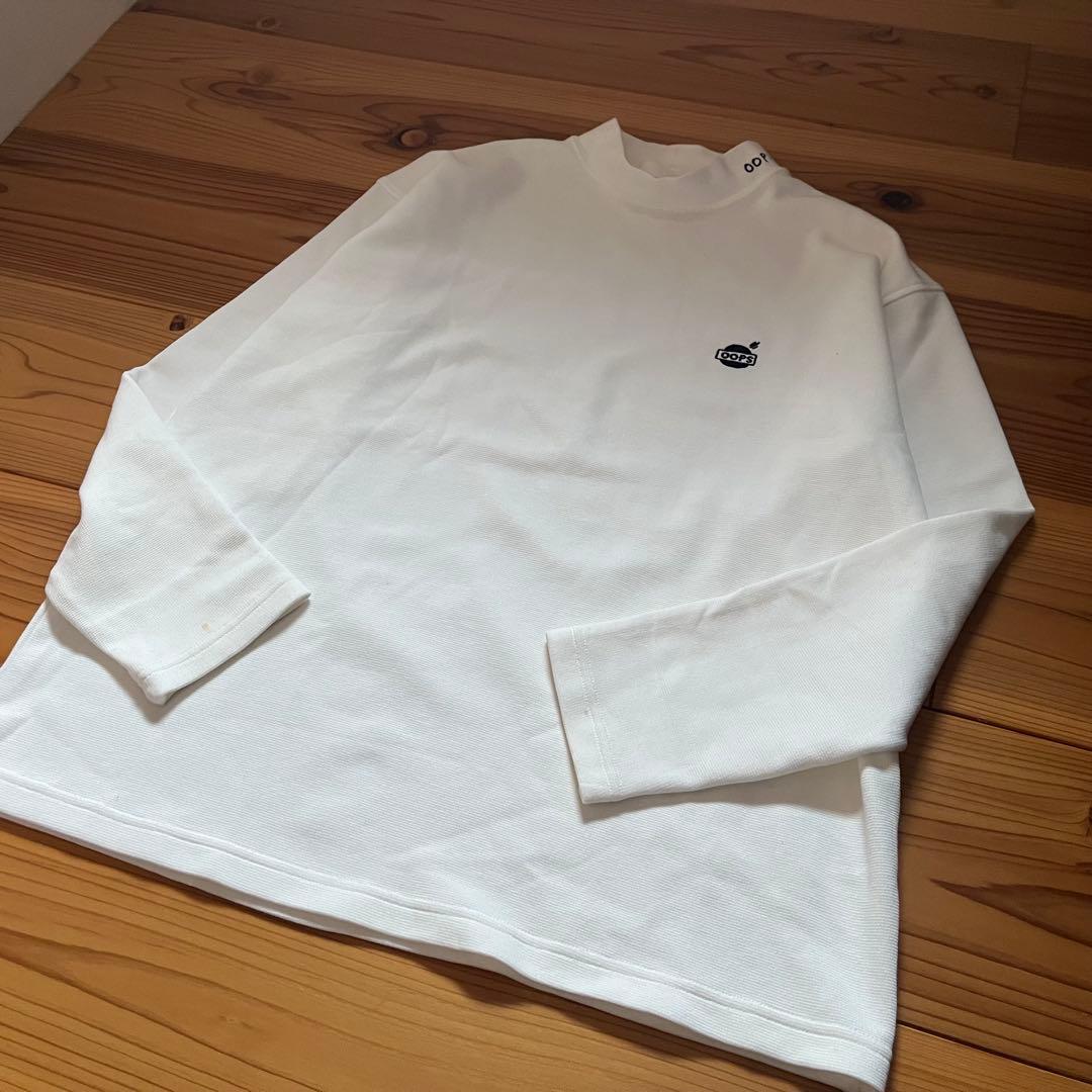 URBAN RESEARCH OOPS ゴルフ　モックネック長袖カットソー　L