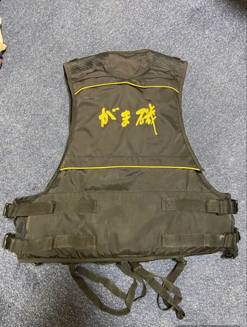 【がまかつ】 ゴアテックスレインスーツ GM-3412 上下セット LLブラック