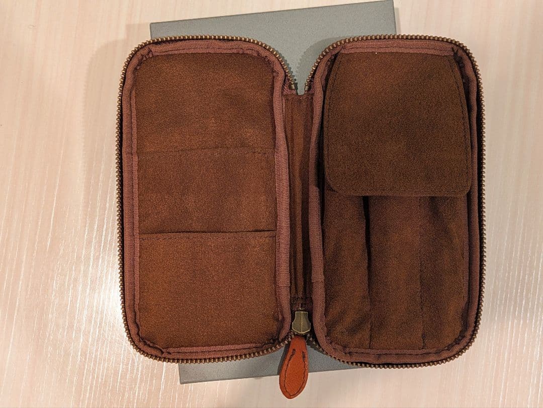 アンドリーべ ペンケース スムースブラウン