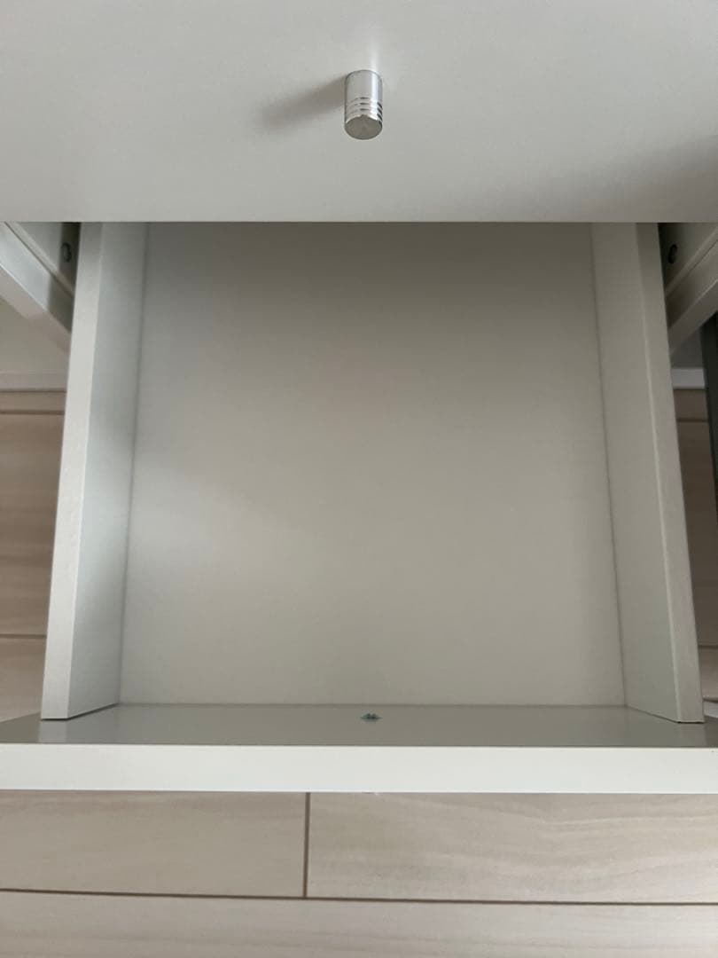 KALLAX カラックス シェルフユニット インサート4個付き, ホワイト