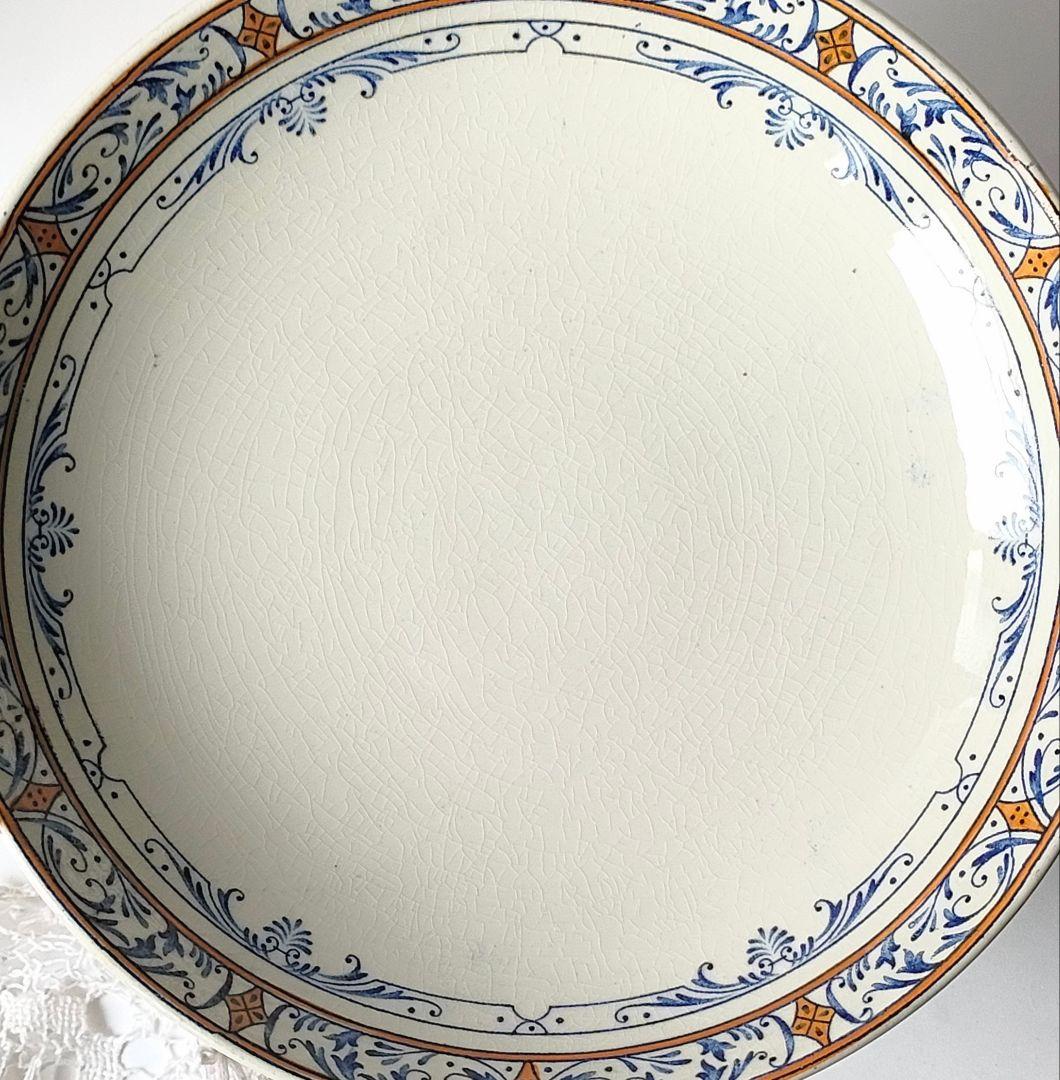 希少　美品　クレイユモントロー　コンポティエ　フランスアンティーク