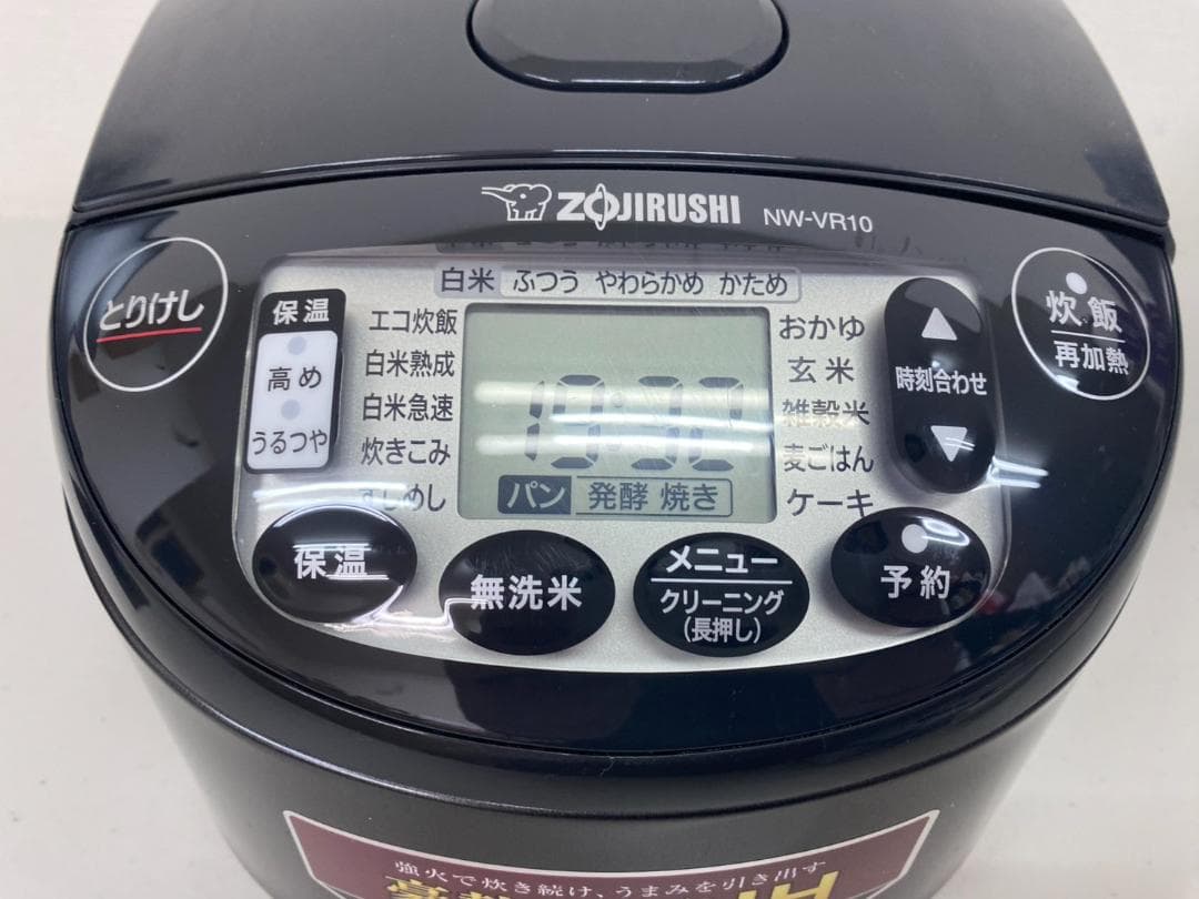 未使用品 象印 IH 炊飯ジャー ブラック 1.0L 炊飯器