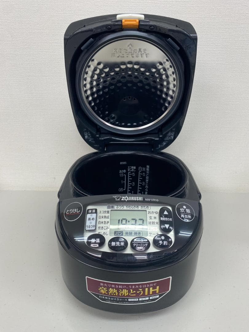 未使用品 象印 IH 炊飯ジャー ブラック 1.0L 炊飯器