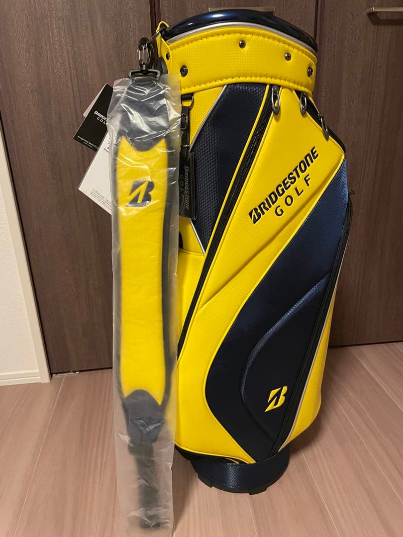 BRIDGESTONE キャディバッグ イエロー