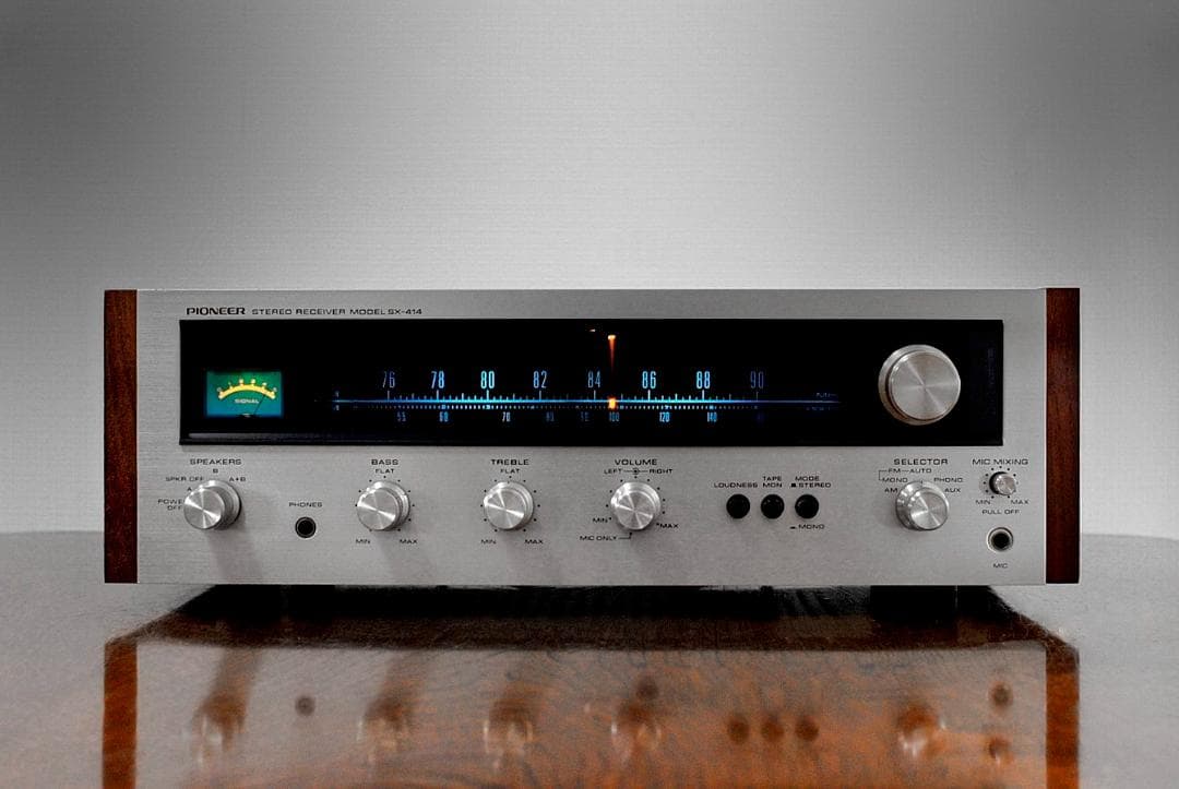 【来年度4月計画の福岡分移転のため処分価格】PIONEER SX-414 ♪