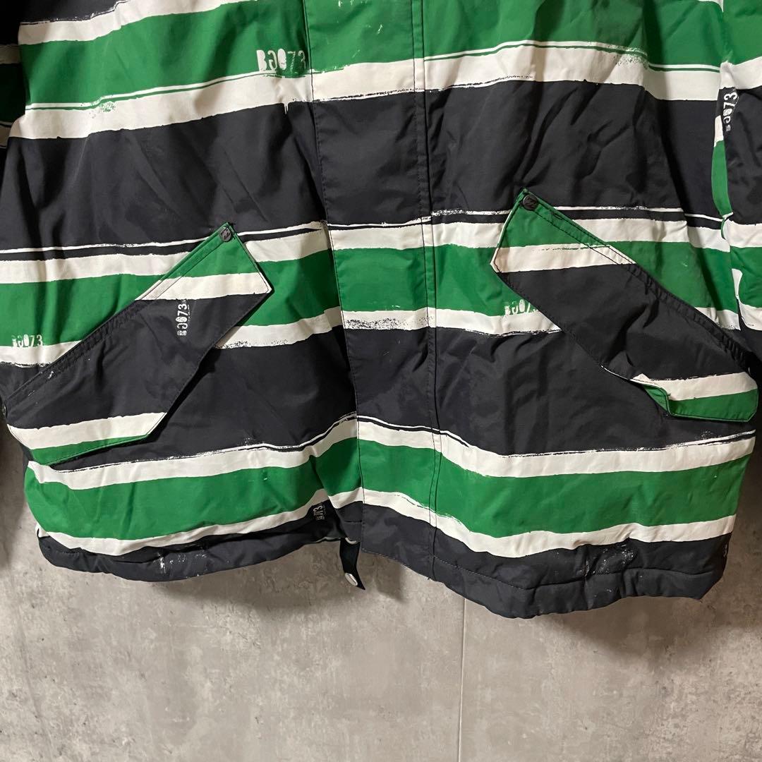 billabongビラボンスキーウェアスノーボードジャケットパーカー緑グリーン黒