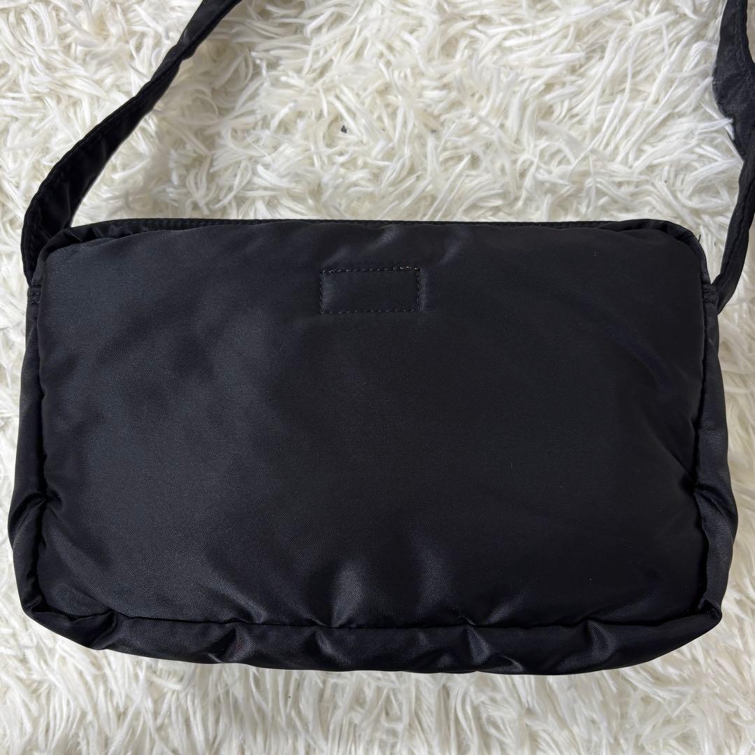 【美品】 PORTER ポーター タンカー ショルダーバッグ 2層 ブラック