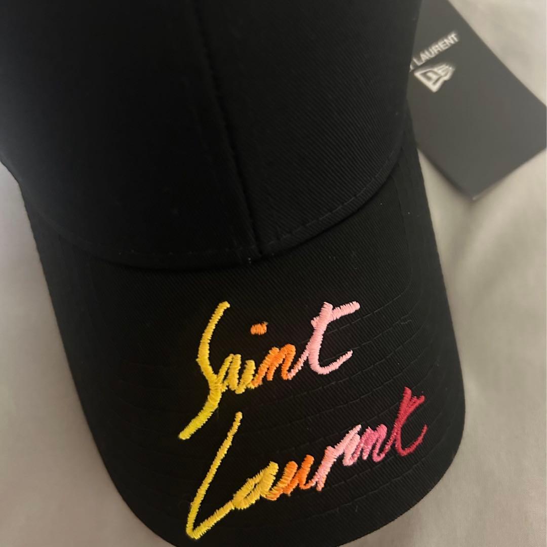 ★SAINT LAURENT★YCL36×New Era★ベースボールキャップ★