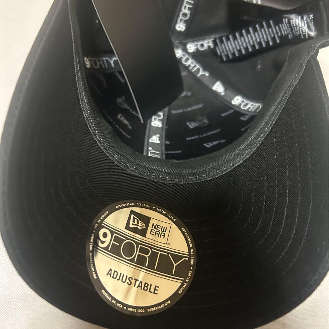 ★SAINT LAURENT★YCL36×New Era★ベースボールキャップ★