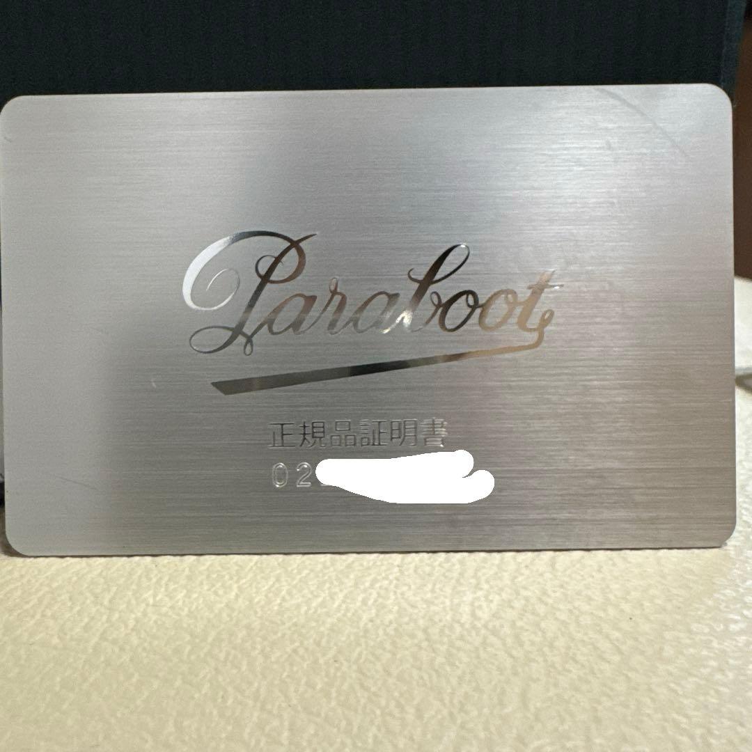 【2025年正規店購入】パラブーツ ティエール サイズ6 ブラック