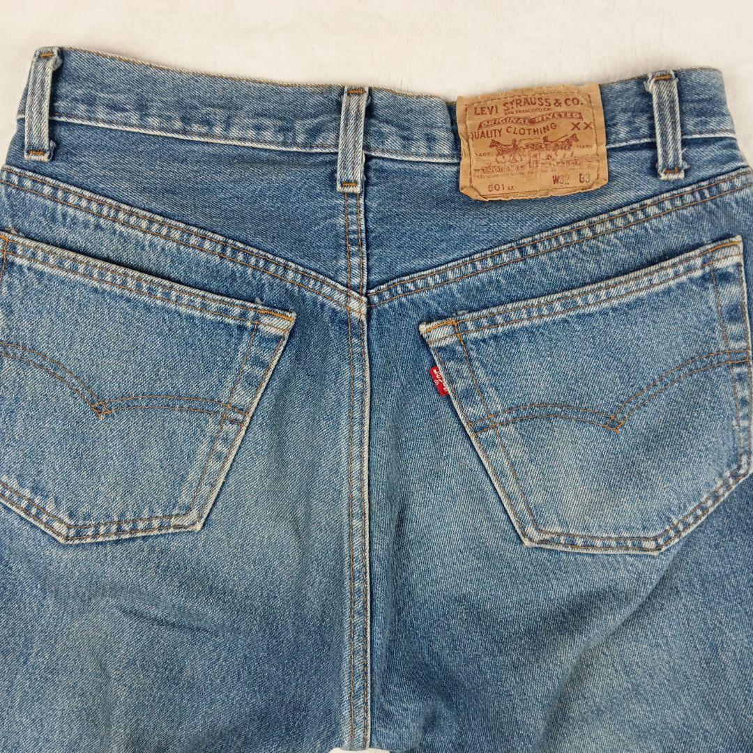 リーバイス 501xx 80s USA製 W32 87　赤文字モデル 刻印524