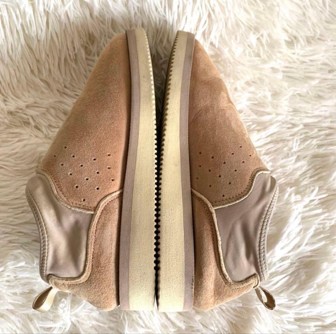 なおぼう様SUICOKEスイコック ムートン スリッポン サボ25cm