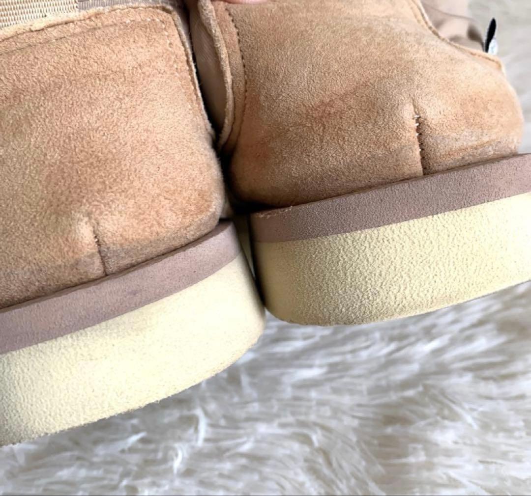 なおぼう様SUICOKEスイコック ムートン スリッポン サボ25cm