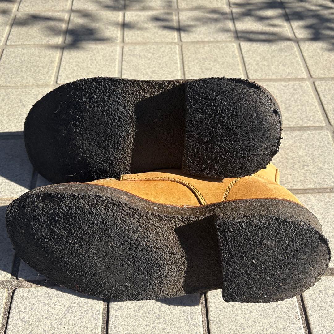 WOLVERINE モックトゥ チャッカブーツ USA製 スエード ワークブーツ