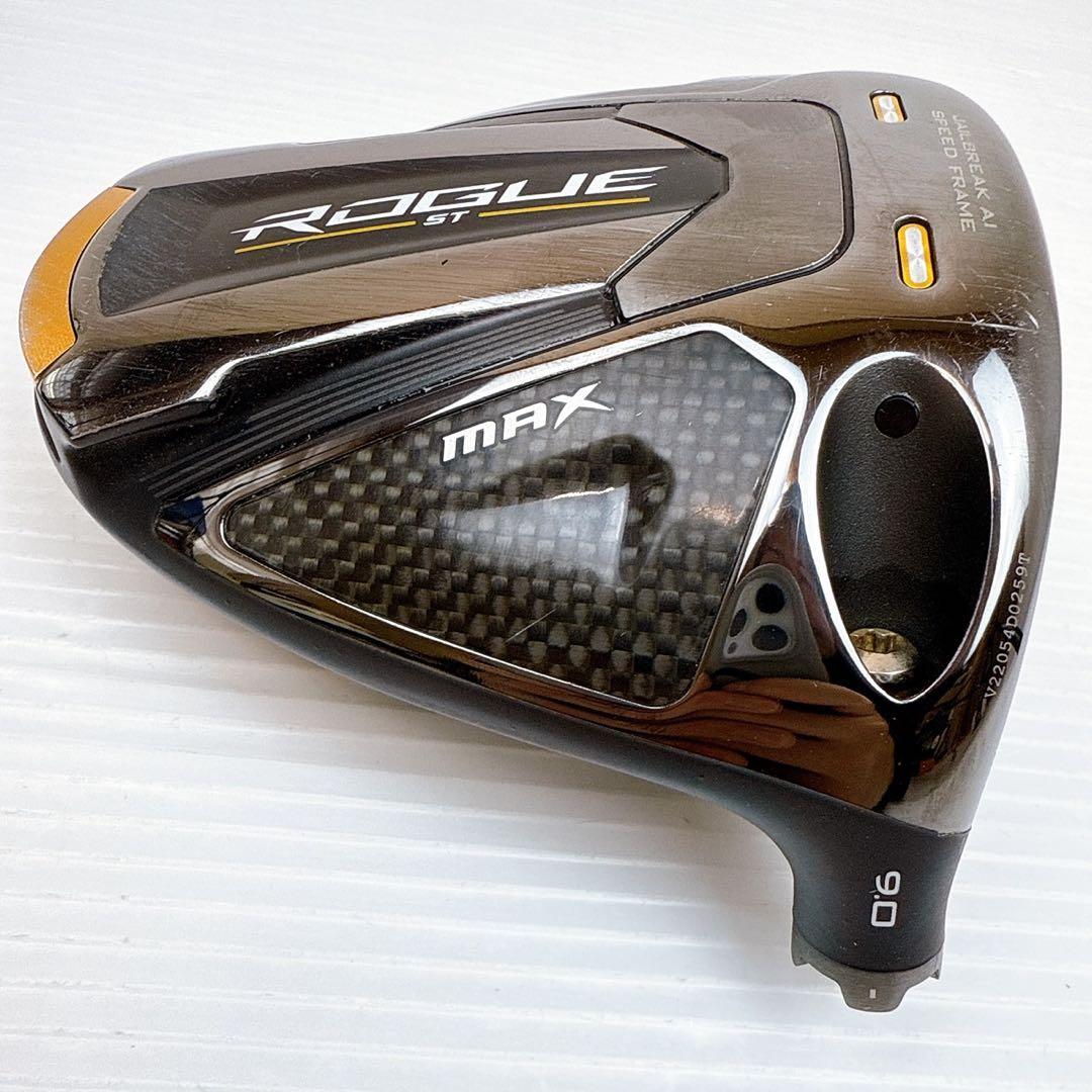 キャロウェイ　ローグST MAX 　ドライバー　9.0°　ヘッドのみ　ROGUE
