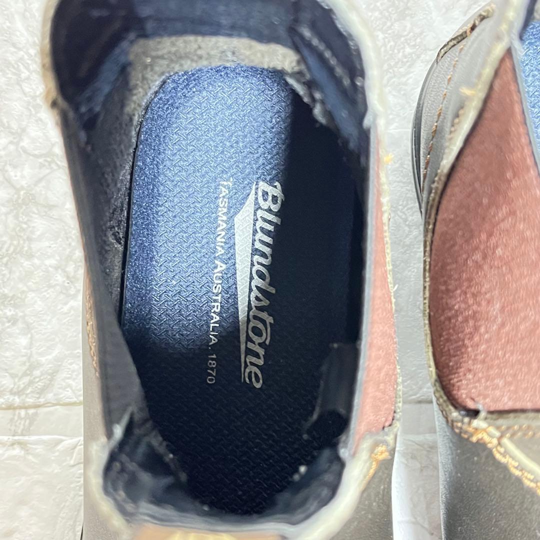 【極美品】blundstone チェルシーブーツ　サイドゴア　23.5-24㎝