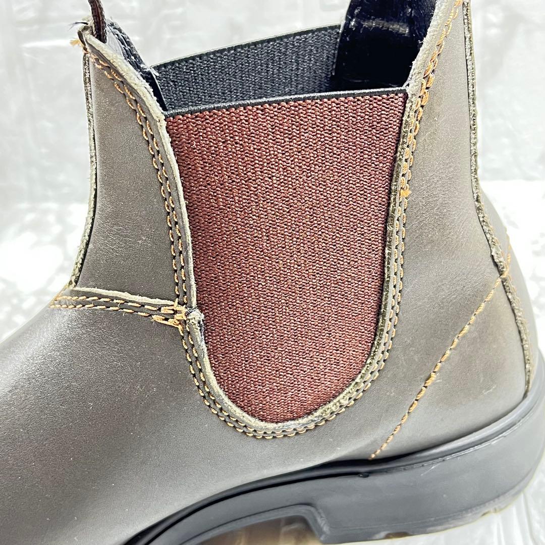 【極美品】blundstone チェルシーブーツ　サイドゴア　23.5-24㎝