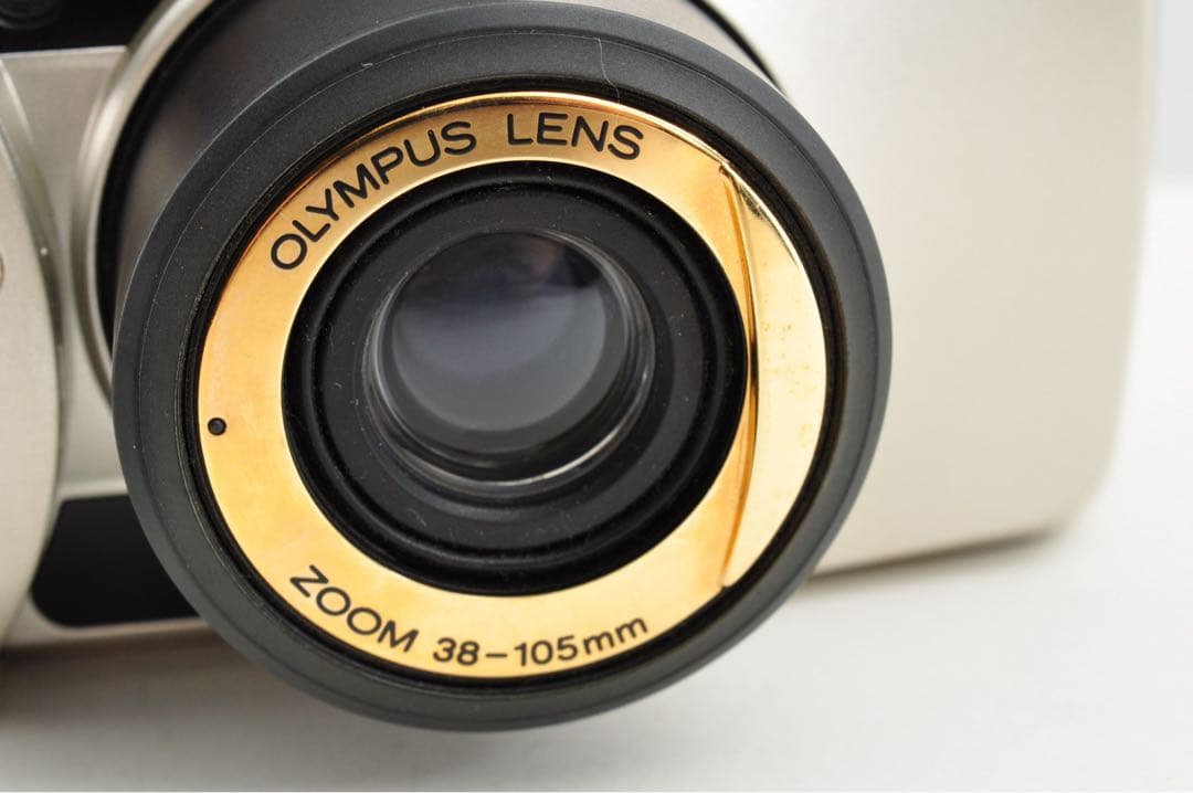 美品　OLYMPUS μ mju ZOOM 105 ミュー フィルムカメラ